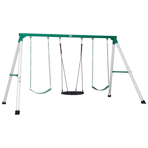 Little Brutus Metal Swing Set - Image 2