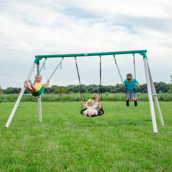 Little Brutus Metal Swing Set