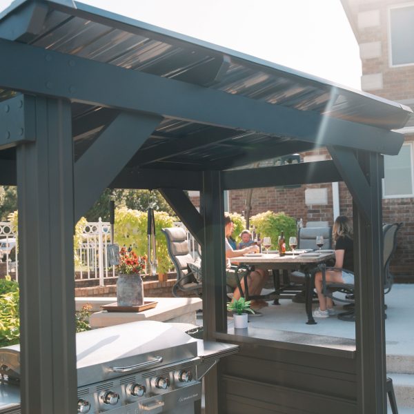 Rockport Steel Grill Gazebo - Image 6