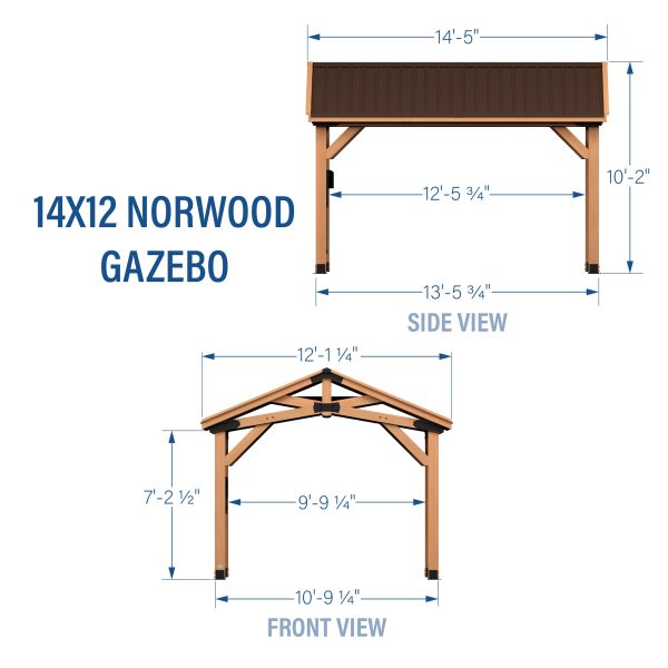 14x12 Norwood Gazebo - Image 3