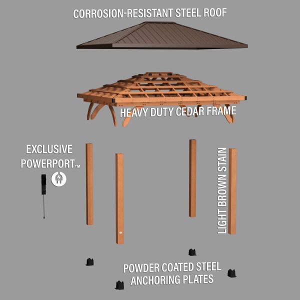 12x10 Barrington Gazebo - Image 13