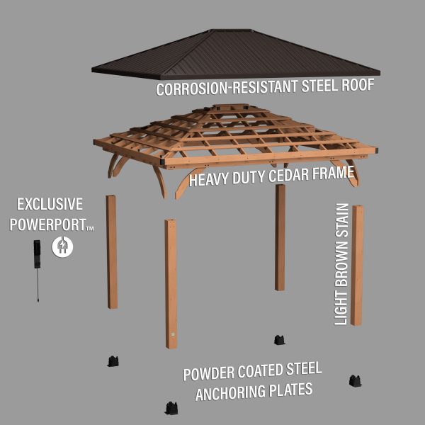 14x12 Barrington Gazebo - Image 14