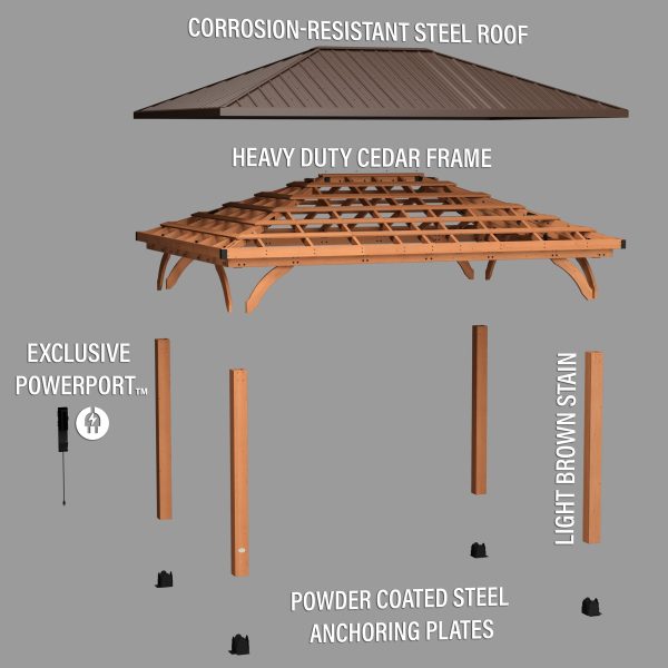 16x12 Barrington Gazebo - Image 21