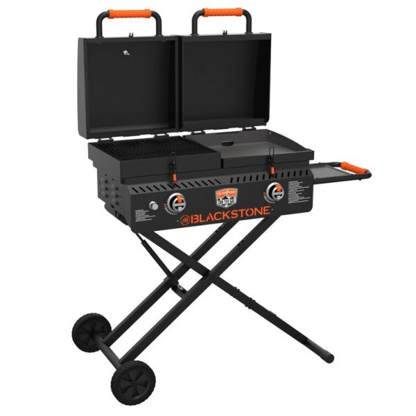 17" On-the-go Tailgater Grill & Griddle Combo - Image 11