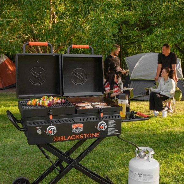 17" On-the-go Tailgater Grill & Griddle Combo - Image 27