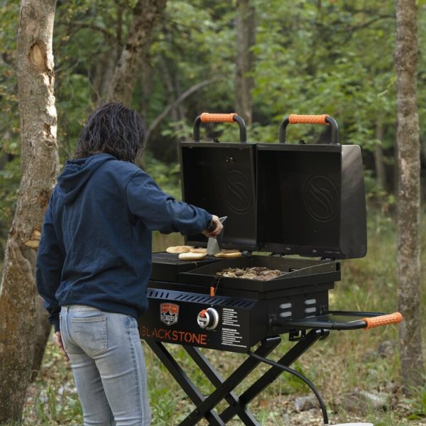 17" On-the-go Tailgater Grill & Griddle Combo - Image 19