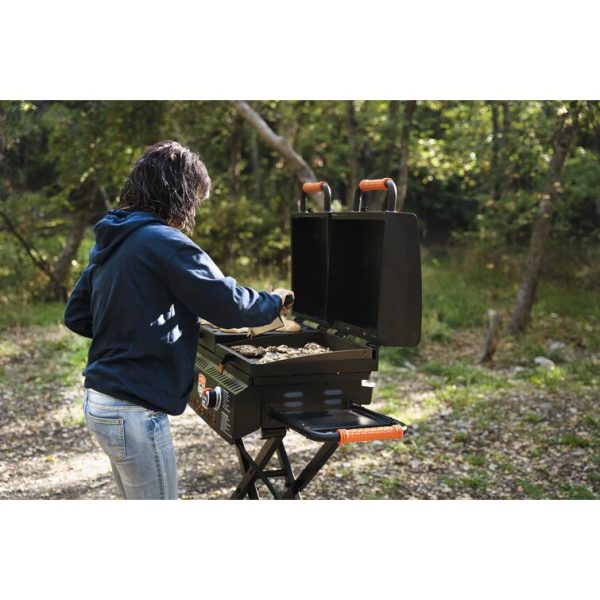 17" On-the-go Tailgater Grill & Griddle Combo - Image 26