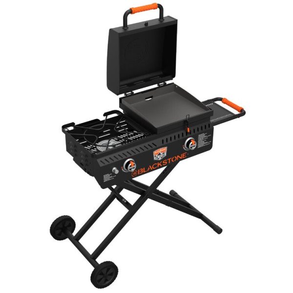 17" On-the-go Tailgater Grill & Griddle Combo - Image 9