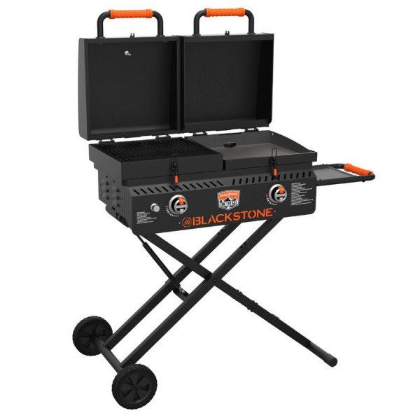 17" On-the-go Tailgater Grill & Griddle Combo - Image 10