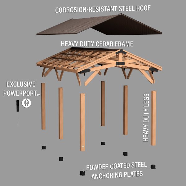 20x12 Norwood Carport/Gazebo - Image 18