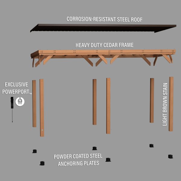 20x9.5 Arcadia Gazebo - Image 12