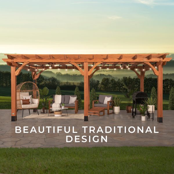 20x12 Beaumont Pergola - Image 4