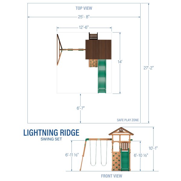 Lightning Ridge Swing Set - Image 3