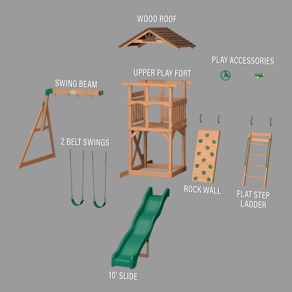 Lightning Ridge Swing Set - Image 19