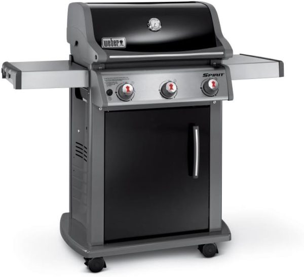 Weber Spirit E-310 Natural Gas Grill, Black, 3 Burner