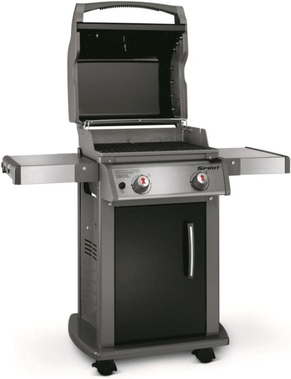 Weber Spirit E-210 Gas Grill | Liquid Propane, 2-Burner | Black