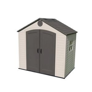 High-Density Polyethylene (Plastic) Steel Reinforced Outdoor Storage Shed