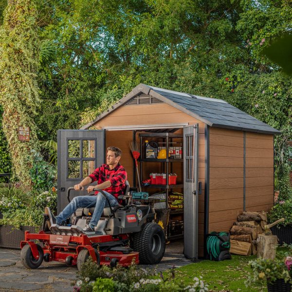 Keter Newton 7ft 6″ x 9ft 5″ (2.3 x 2.9m) Storage Shed - Image 2