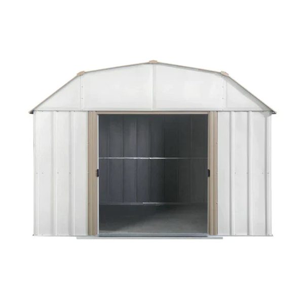 Arrow 10 ft x 14 ft Lexington Galvanized Steel Storage Shed - Image 6