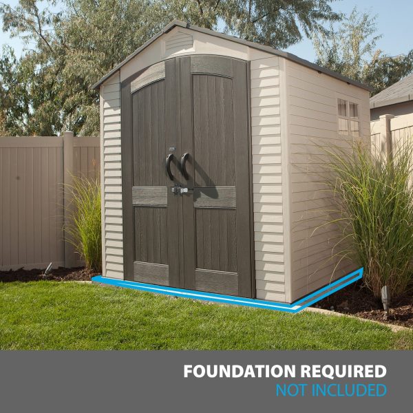 Lifetime 7 Ft. x 7 Ft. Outdoor Storage Shed - Image 5