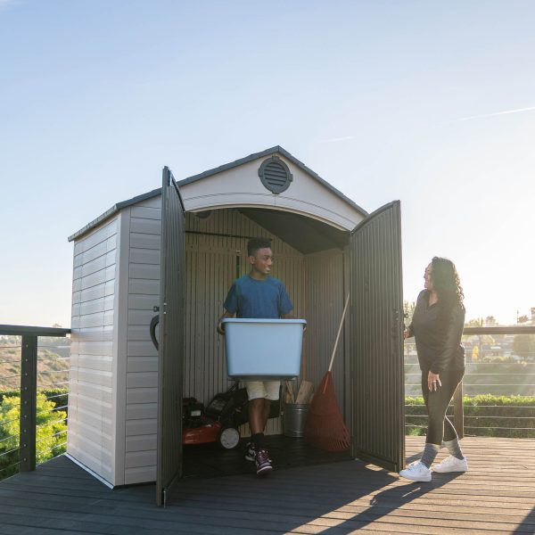 Lifetime, 8'x5' Outdoor Storage Shed - Image 17