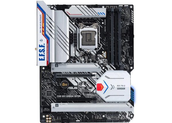 ASUS Z590 WIFI GUNDAM EDITION LGA 1200 Intel Z590 SATA 6G Motherboard (Z590 WIFI GUNDAM EDITION) - Image 2