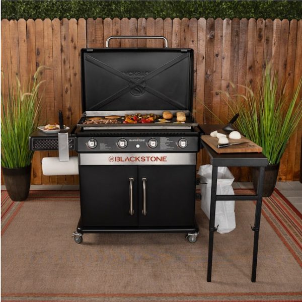 Blackstone 36-in Culinary Cabinet Griddle with Side Table: Versatile Outdoor Cooking in Stainless Steel - Image 4