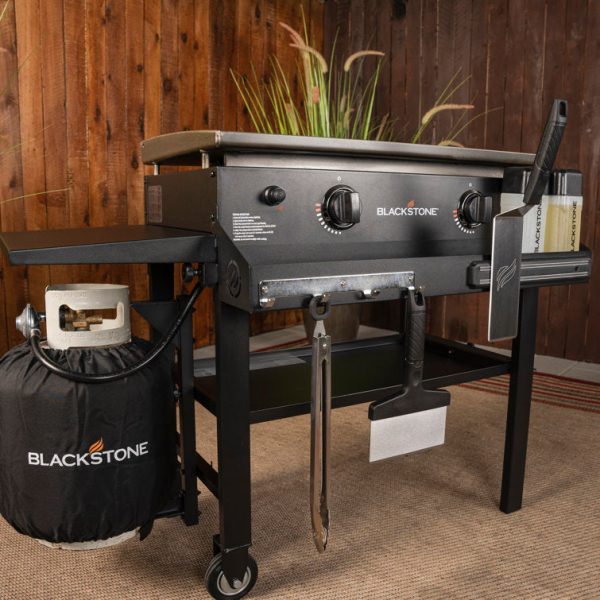 Blackstone 28" Griddle with Front Shelf and Cover - Image 9