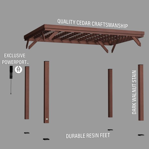 14x10 Brockton Pergola - Image 9