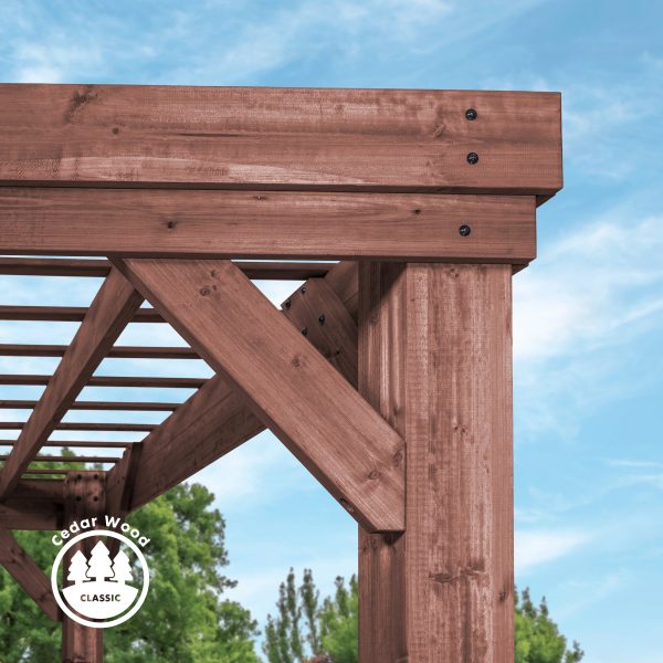 14x10 Brockton Pergola - Image 7