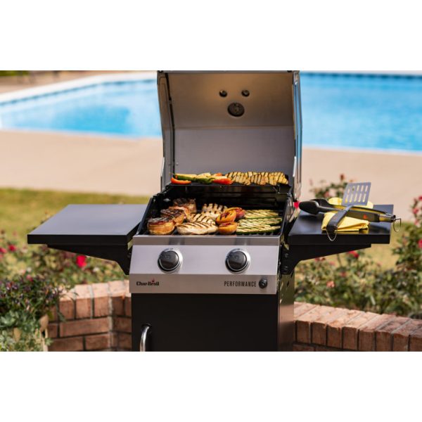 Charbroil Performance Series 2-Burner Propane Gas Grill Cabinet - Image 16