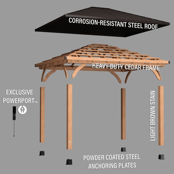 14x10 Cordova Gazebo - Image 11