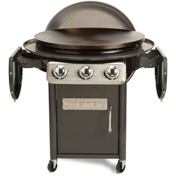 Cuisinart 360 3-Burner Propane Gas Grill with Side Shelves - Image 2