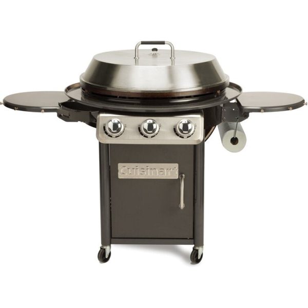 Cuisinart 360 3-Burner Propane Gas Grill with Side Shelves