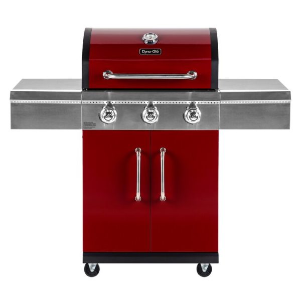 Dyna-Glo 3-Burner Propane Gas Grill with Cabinet