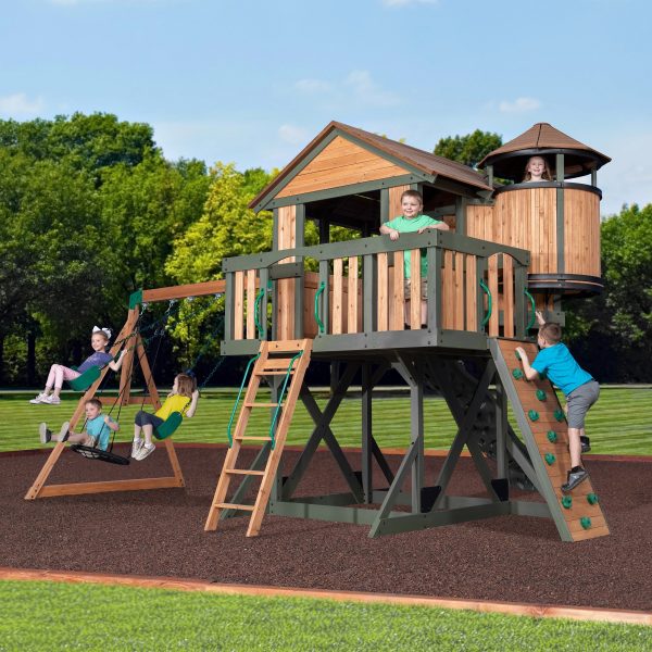 Eagles Nest Elite Swing Set - Image 12