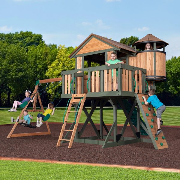 Eagles Nest Elite Swing Set - Image 23