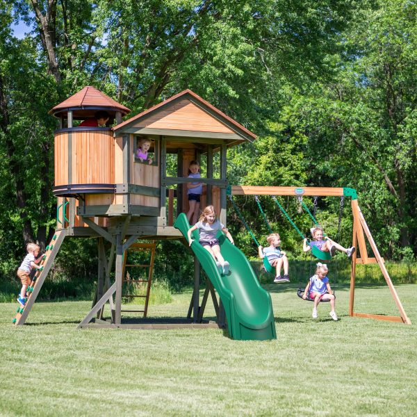 Eagles Nest Elite Swing Set - Image 15