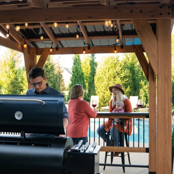 Granada Grill Gazebo with Outdoor Bar - Image 15