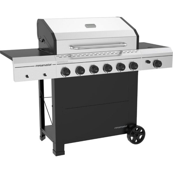 Megamaster 6-Burner Propane Grill with Side Burner - Image 3