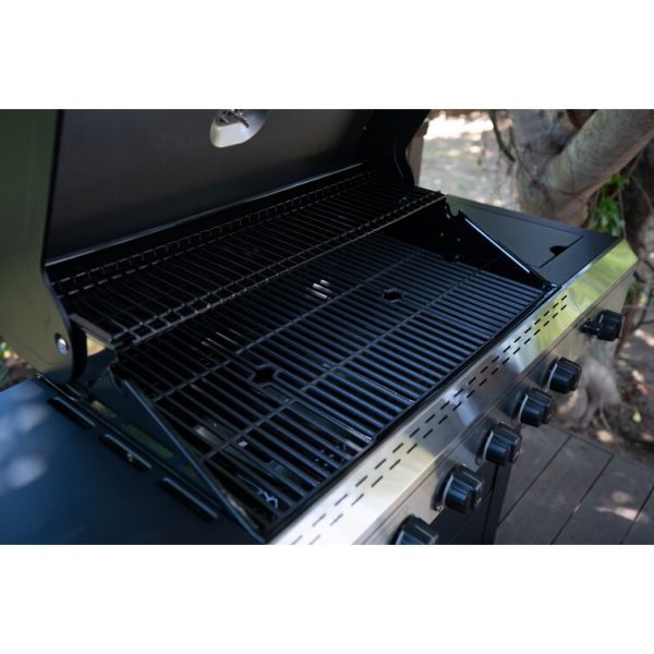 Megamaster 6-Burner Propane Grill with Side Burner - Image 2