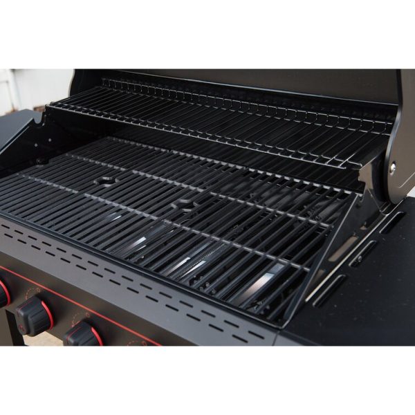 Megamaster 6 - Burner Freestanding Liquid Propane Gas Grill - Image 4