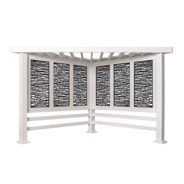 Richmond Modern Steel Cabana Pergola - Image 2