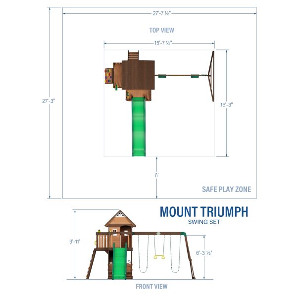 Mount Triumph Swing Set - Image 3