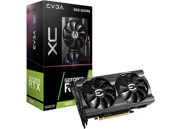 NVIDIA EVGA GeForce RTX 3050 XC Gaming 8G Graphics Card (08G-P5-3553-KR)