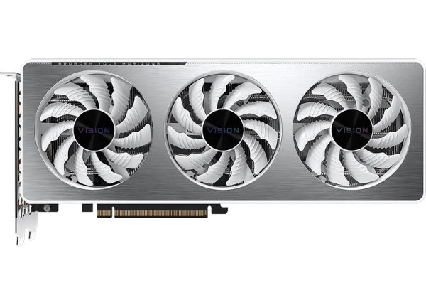 NVIDIA GIGABYTE GeForce RTX 3060 VISION (rev. 2.0) 12G OC LHR Graphics Card (GV-N3060VISION OC-12GD Rev2) - Image 2