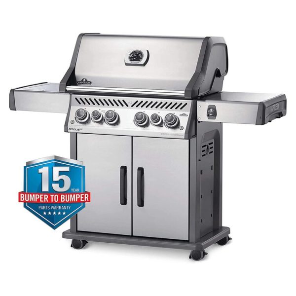 Napoleon Rogue 4-Burner Gas Grill with Cabinet - Image 16