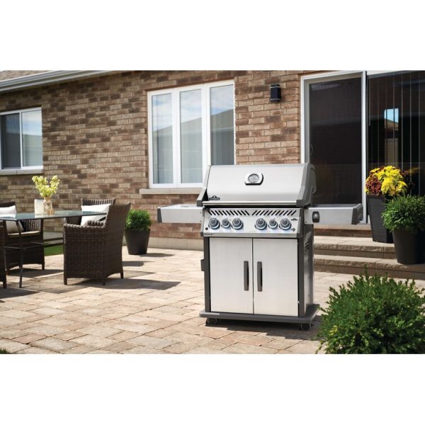 Napoleon Rogue 4-Burner Gas Grill with Cabinet - Image 15