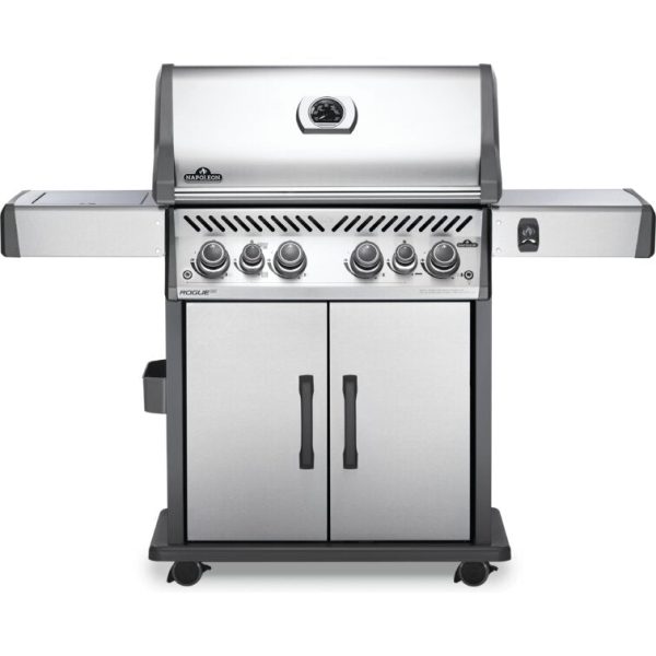 Napoleon Rogue 4-Burner Gas Grill with Cabinet - Image 3