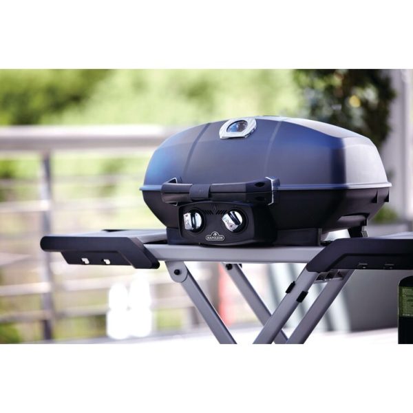 Napoleon TravelQ 2-Burner Propane Gas and Charcoal Grill - Image 6